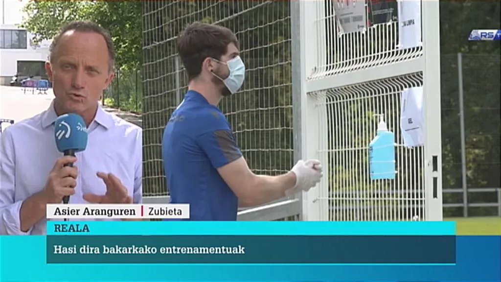 Realak Zubietan egin du lan saioa.