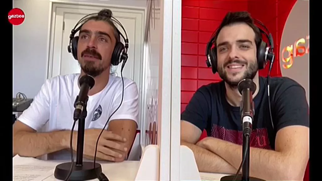 Xabin Fernandez eta Antton Telleria