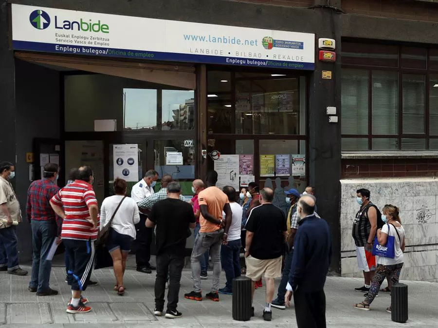 Una oficina de empleo. EFE.