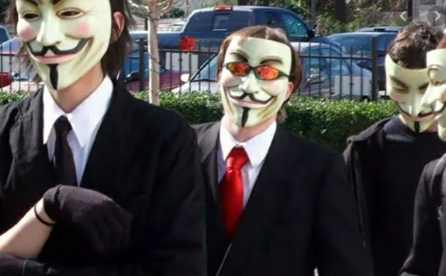 Anonymous hacker taldea