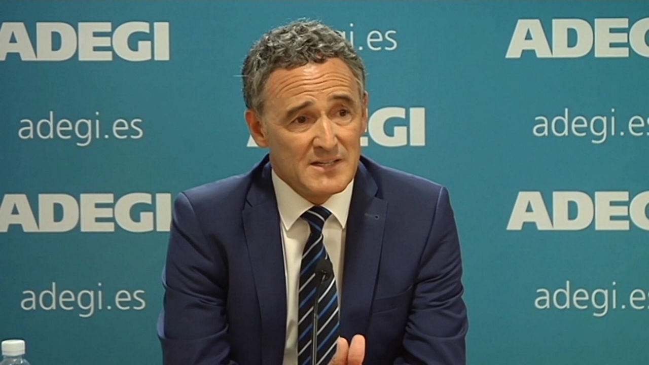 El secretario general de la Asociación de Empresas de Gipuzkoa (Adegi), José Miguel Ayerza