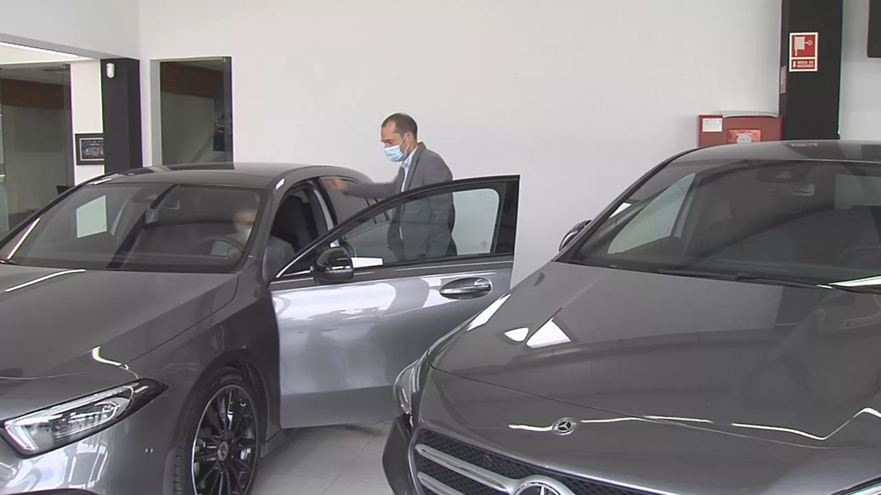 Imagen de un concesionario.