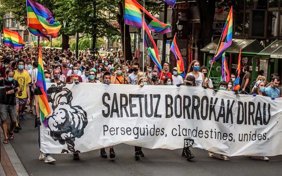 BILBO LGTBI MANIFESTAZIOA EFE