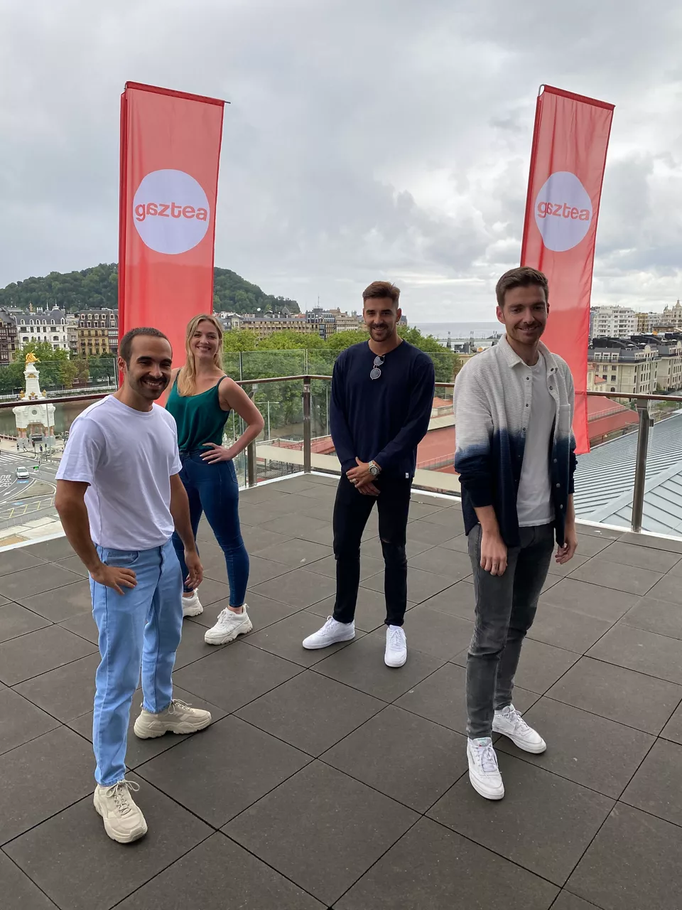 Gu: Alain, Ibon , Ainhoa eta Mikel Perez
