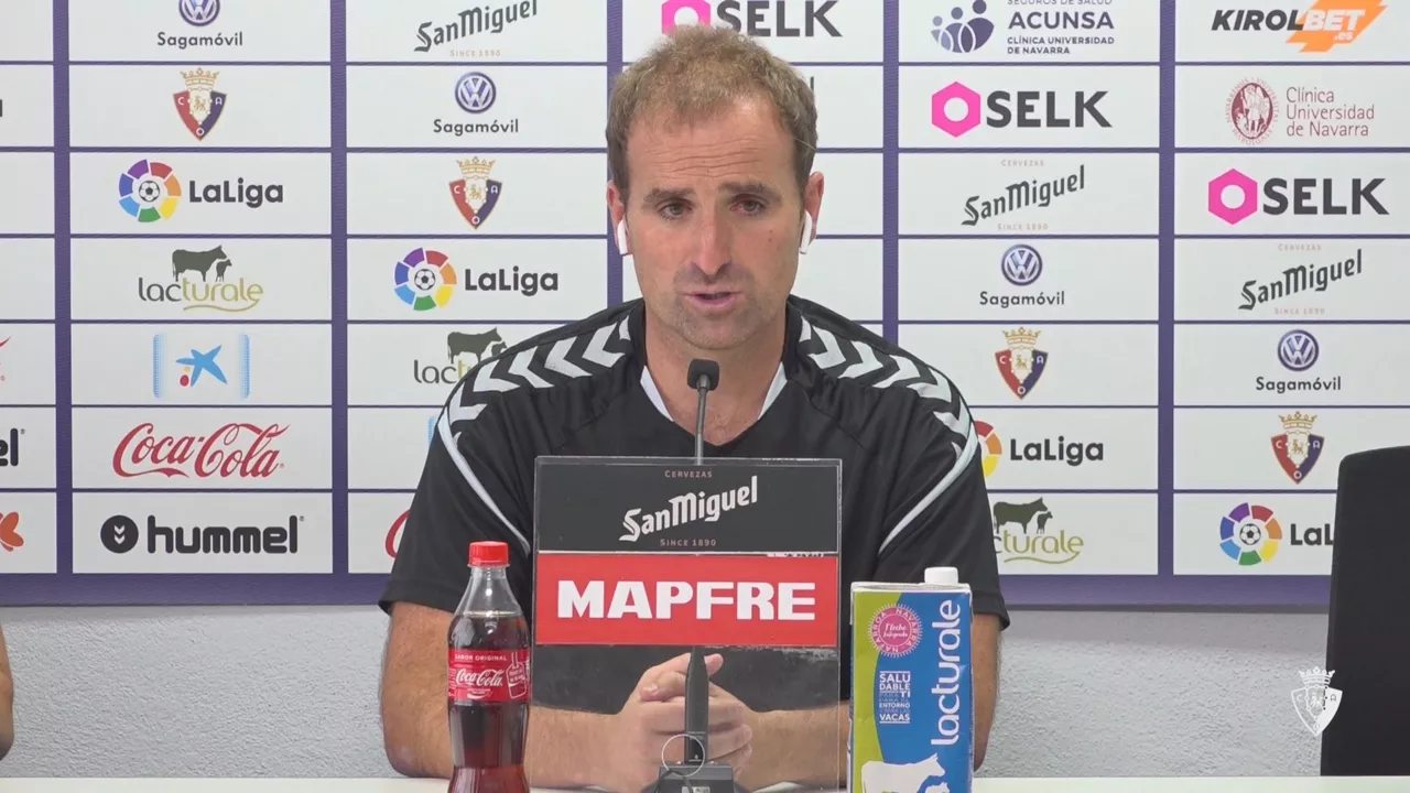 Jagoba Arrasate. Foto sacada del vídeo