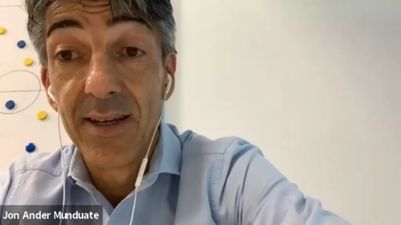 Imanol Alguacil. Foto sacada del vídeo