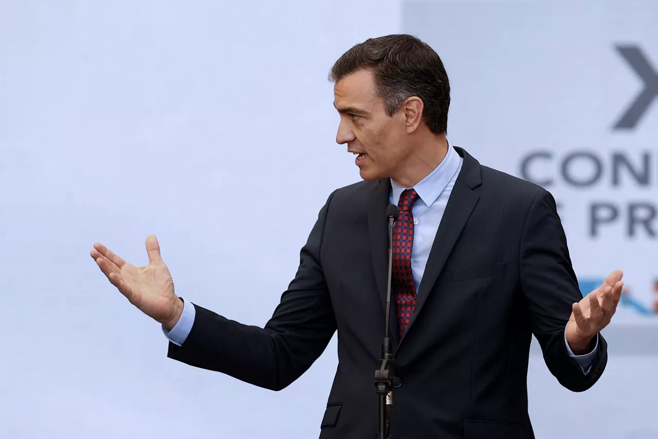 Pedro Sanchez Espainiako Gobernuko presidentea. Argazkia: Efe