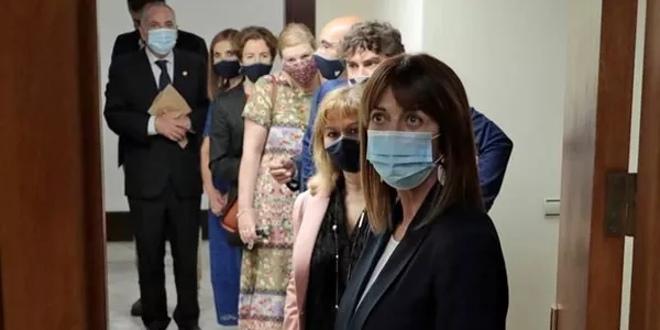 Parlamentarios del PSE. Foto: EFE
