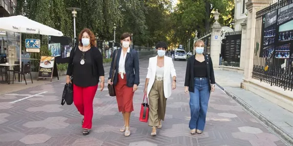 Parlamentarias de EH Bildu. Foto: EFE.