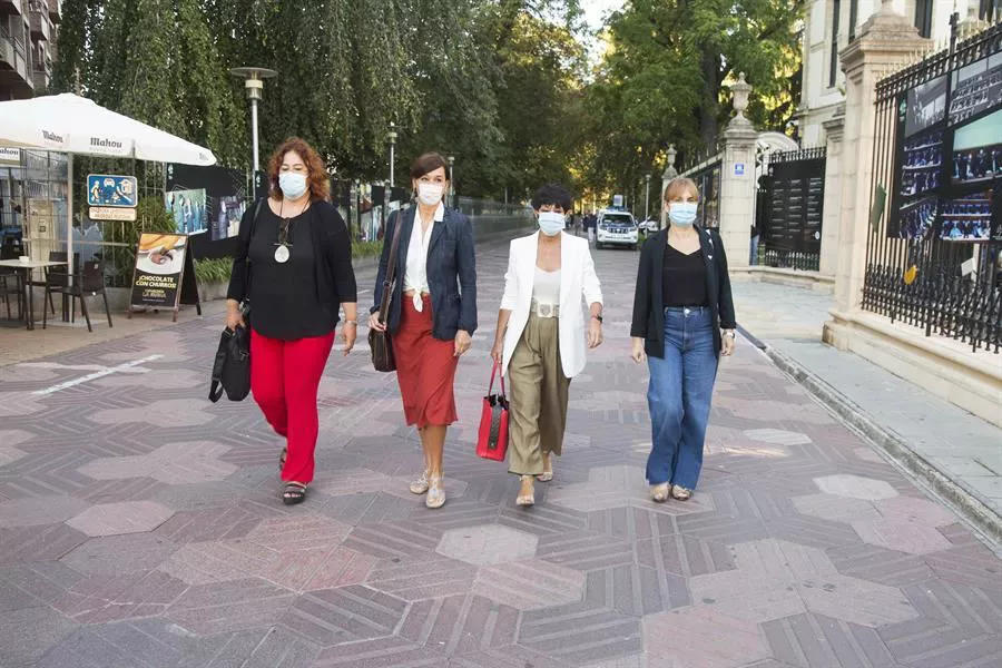 Parlamentarias de EH Bildu. Foto: EFE.