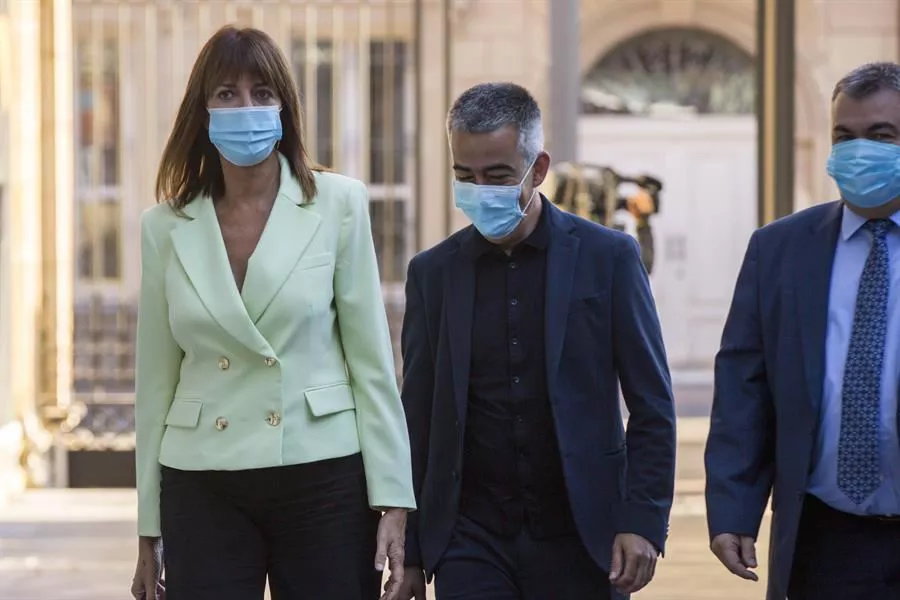 Idoia Mendia. Foto: EFE.