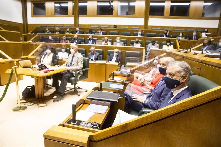 Parlamento Vasco. Foto: EFE.