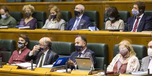 Pleno de investidura. Foto: EFE.