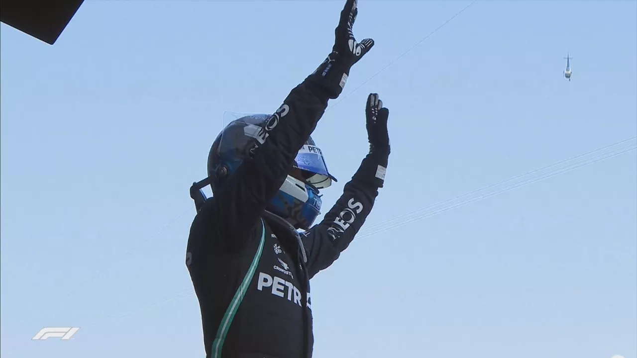 Valtteri Botas. Foto cogida del vídeo