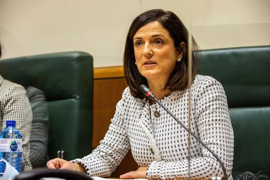 Beatriz Artolazabal Eusko Jaurlaritzaren Justizia sailburua, artxiboko irudian. Argazkia: Efe