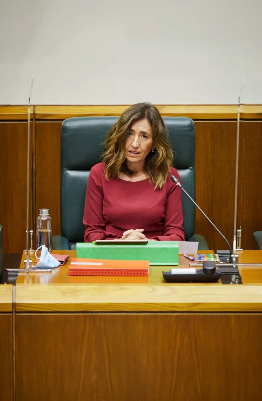 Olatz Garamendi, consejera de Gobernanza Pública y Autogobierno.