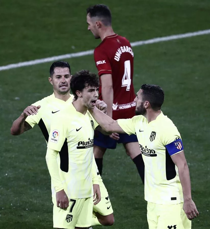 Osasuna Atlético Madrid Joao Felix Unai García