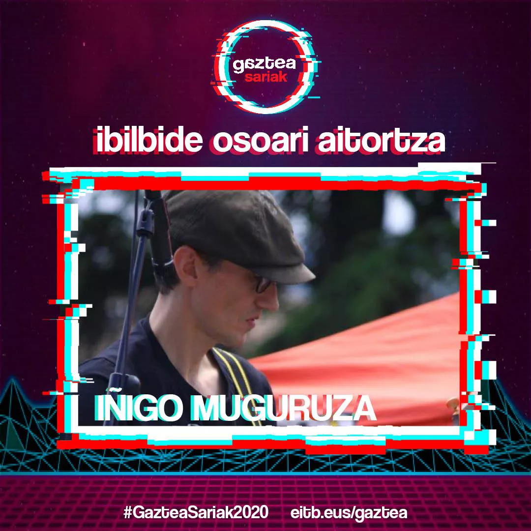Iñigo Muguruza, Gaztea Saria ibilbide osoari aitortza