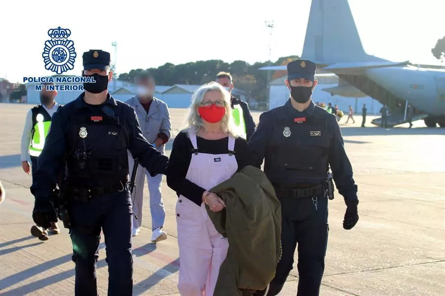 Jaione Jauregi fue entregada a España por Bélgica en noviembre de 2020. Foto de archivo: EFE