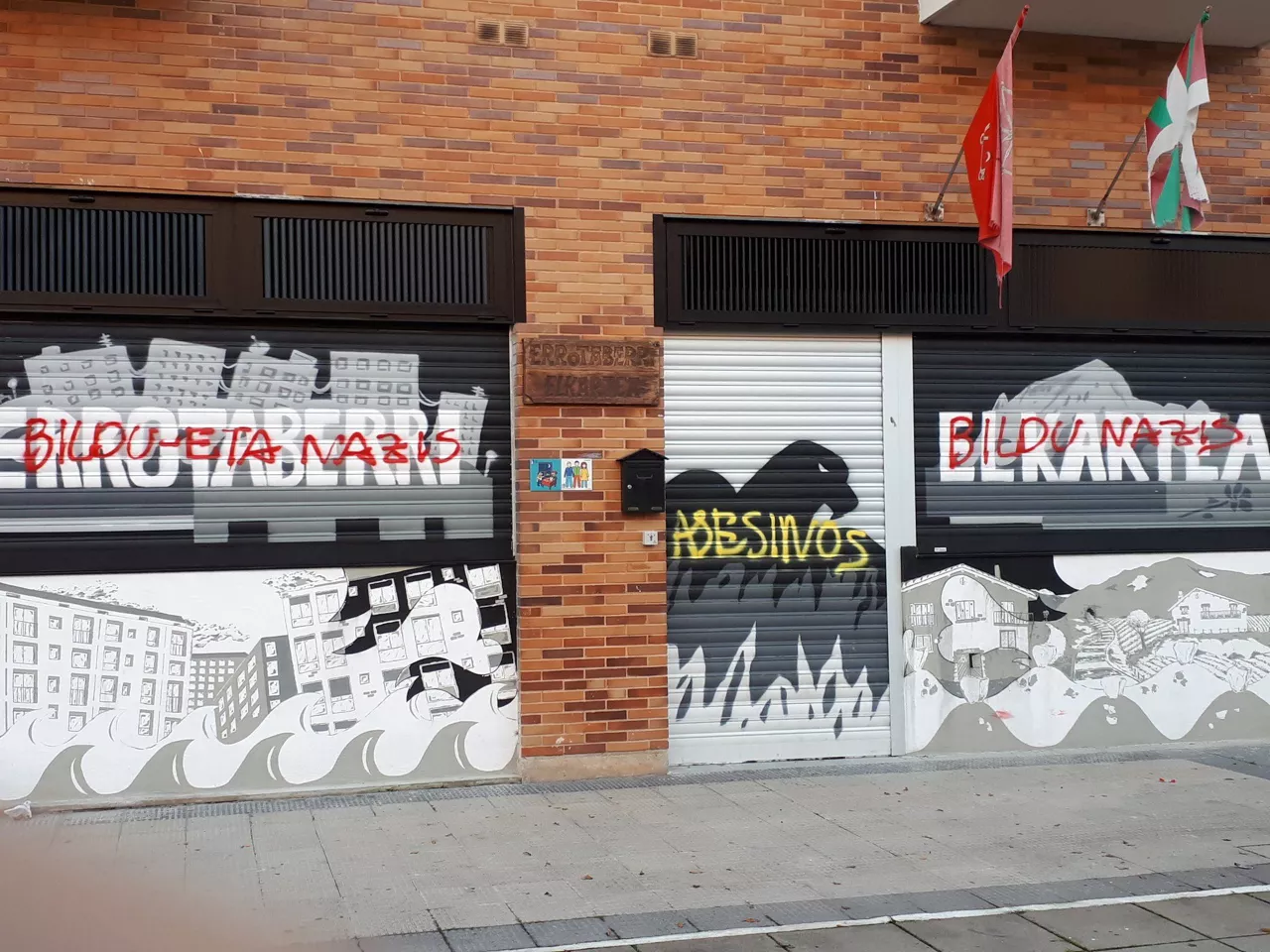 Errotaberri elkartearen egoitza Iruñeko Arrotxapea auzoan. Argazkia: Ernai