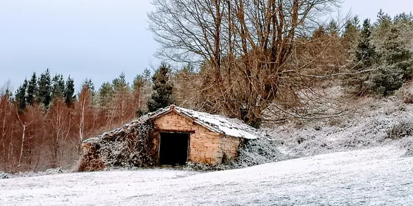 Nieve en Aramaio. Foto: Jose Luis Madina