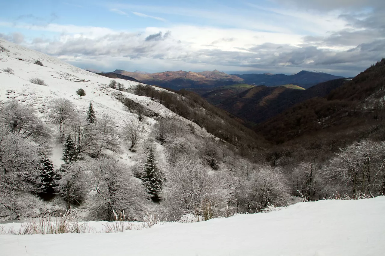 ELURRA, nieve, baztan