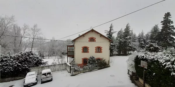 Nieve en Iduia. Foto: Unai Bayon Aranburu