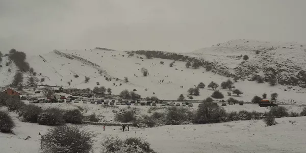 Nieve en Urbasa. Foto: Jose Luis Imaz