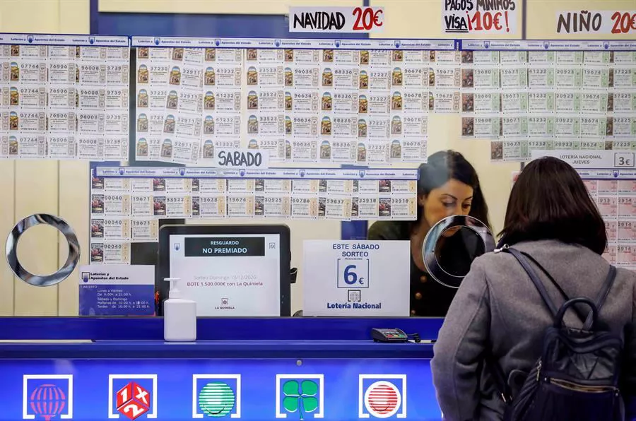 LOTERIA ADMINISTRACION GABONETAKO LOTERIA NAVIDAD EFE