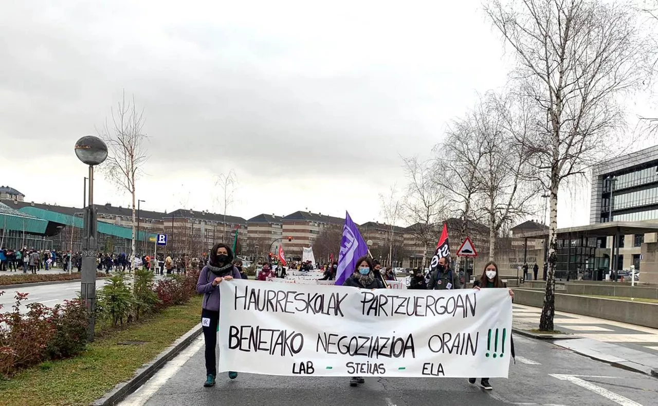greba haurreskolak partzuergoan urtarrilak 27