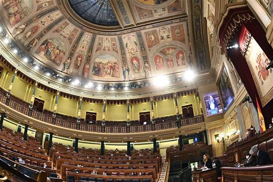 Imagen de archivo del interior del Congreso. Foto: EFE.