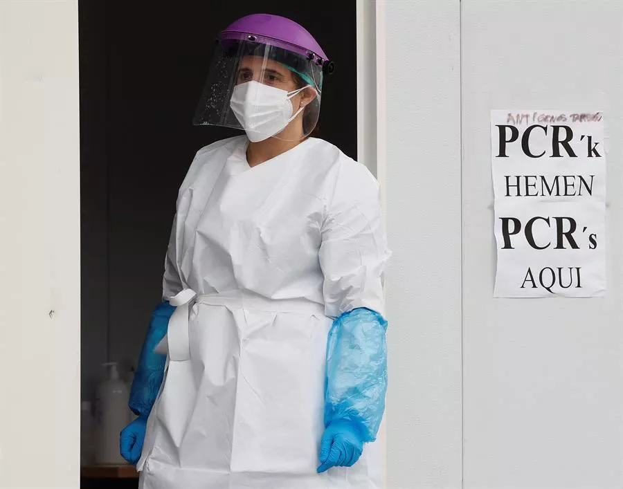 Pruebas PCR en San Sebastián