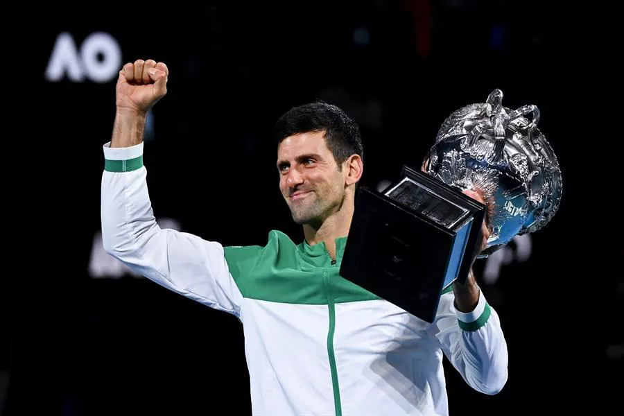 El tenista Novak Djokovic