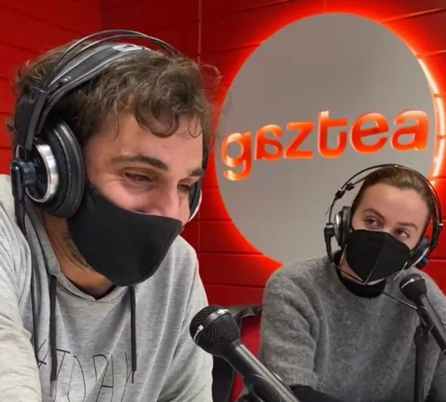 Joseba Usabiaga eta Ainhoa Larrañaga