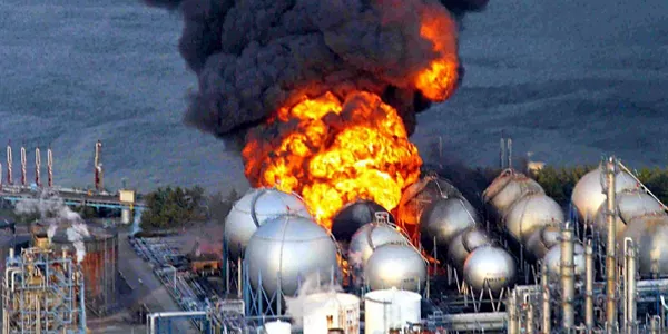 Explosión en los reactores de Fukushima I. Foto: archivo