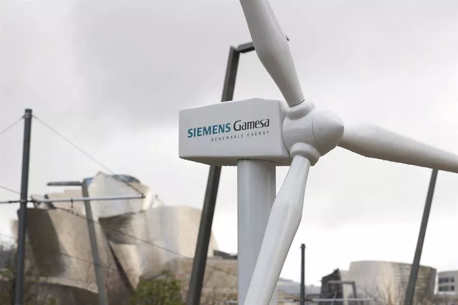 Aerogenerador de Siemens Gamesa