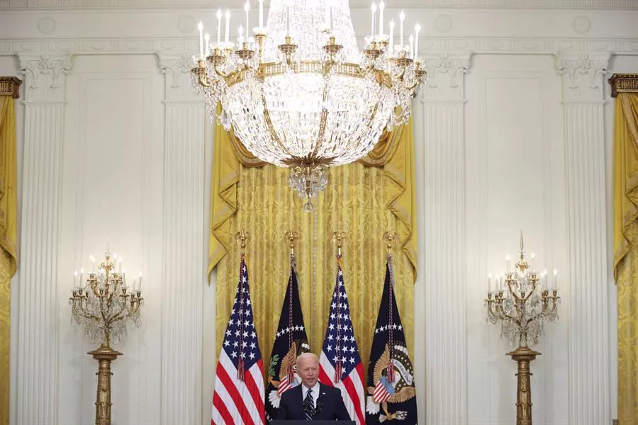 Biden, Etxe Zurian. Argazkia: Efe