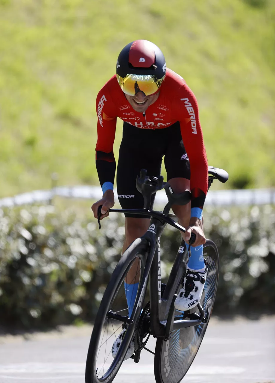 Mikel Landa 2021eko Euskal Herriko Itzulian. Argazkia: EFE