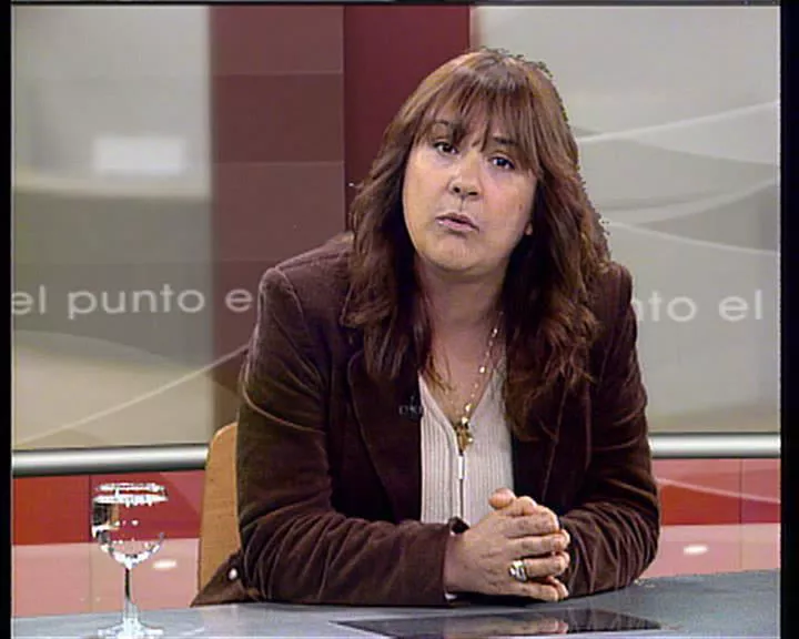 Juani Ruiz en una entrevista en 2006 en el programa 'El Punto' de ETB2. Foto de archivo: EITB Media
