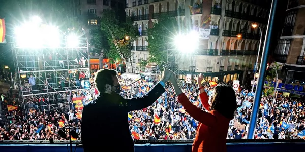 Pablo Casado e Isabel Díaz Ayuso (EFE)