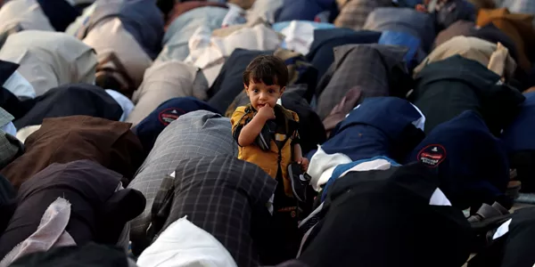 Un niño en Yemen. Foto: EFE.
