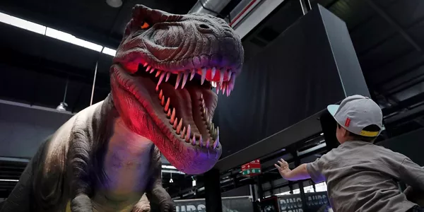 'Dinosaurs Tour' en Refena. Foto: EFE