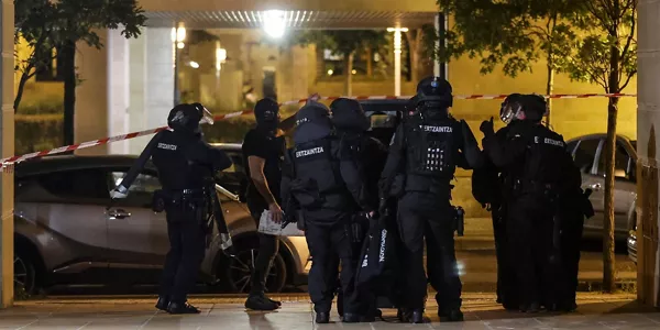 San Sebastián, anoche (EFE)