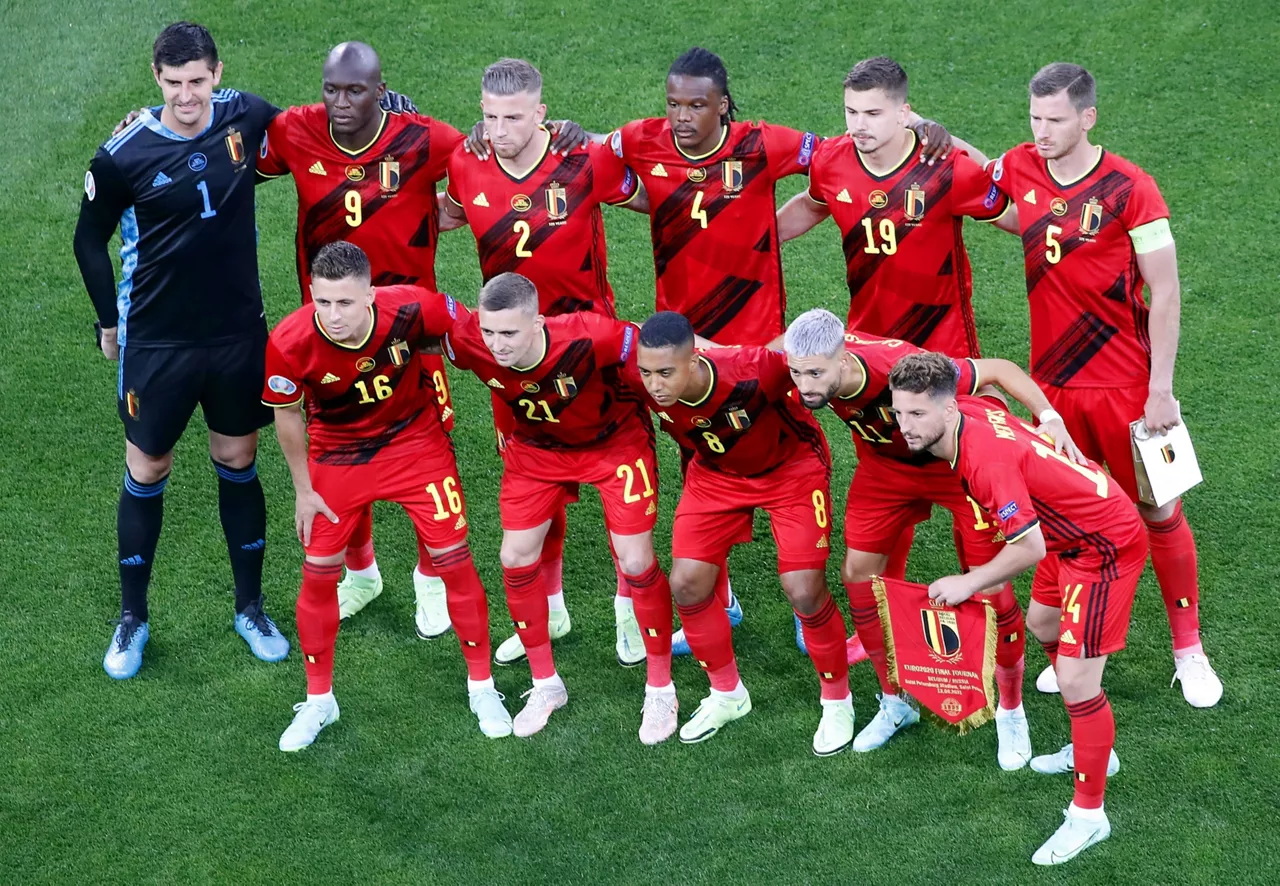 Eurocopa 2020. La selección de Bélgica. Foto: EFE