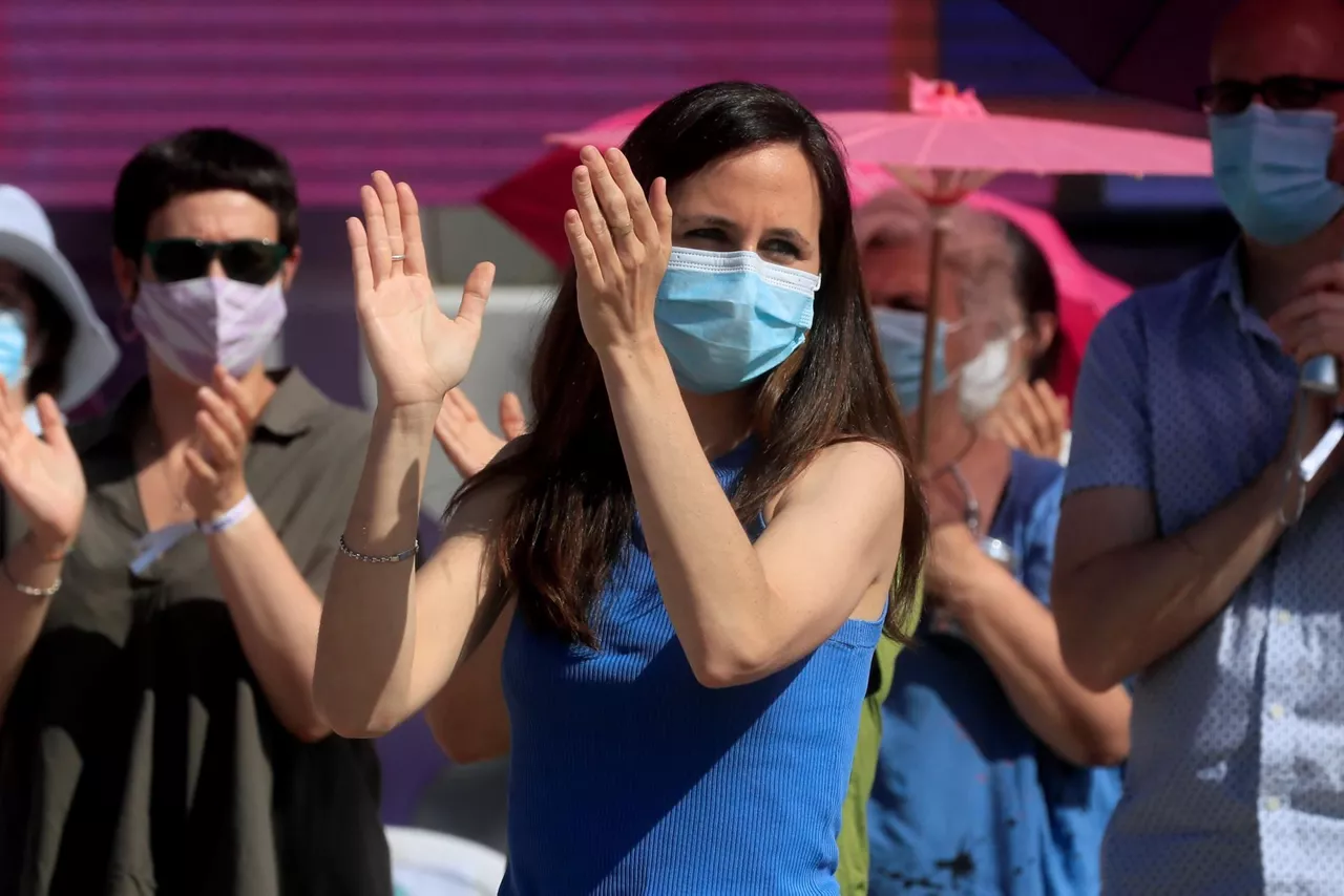 Ione Belarra Podemoseko idazkari nagusi berria. Argazkia: EFE