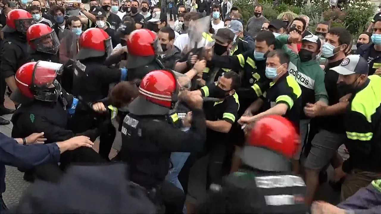 tubacex protesta ertzaintza eitb