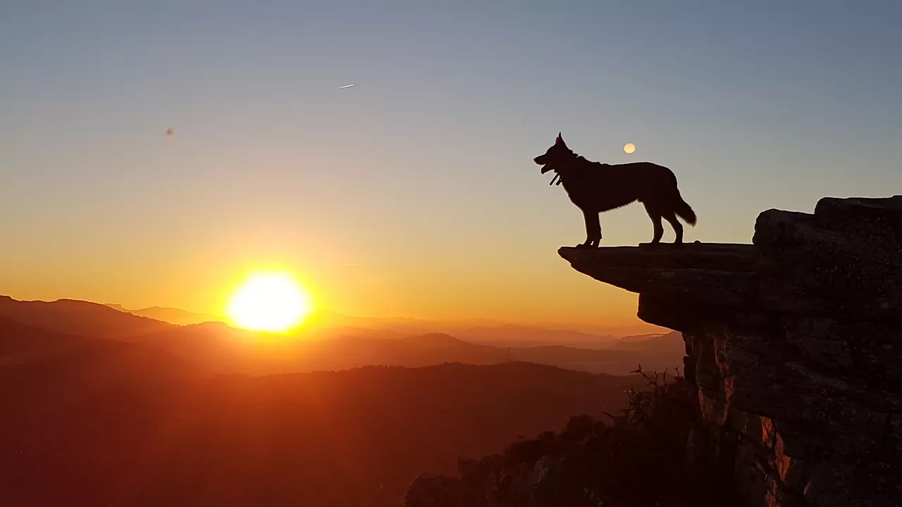 PUESTA DE SOL DESDE BIDART iluntzea