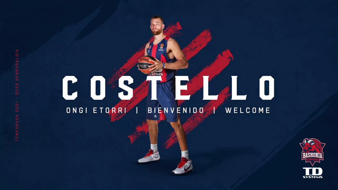 Matt Costello. Foto: Baskonia