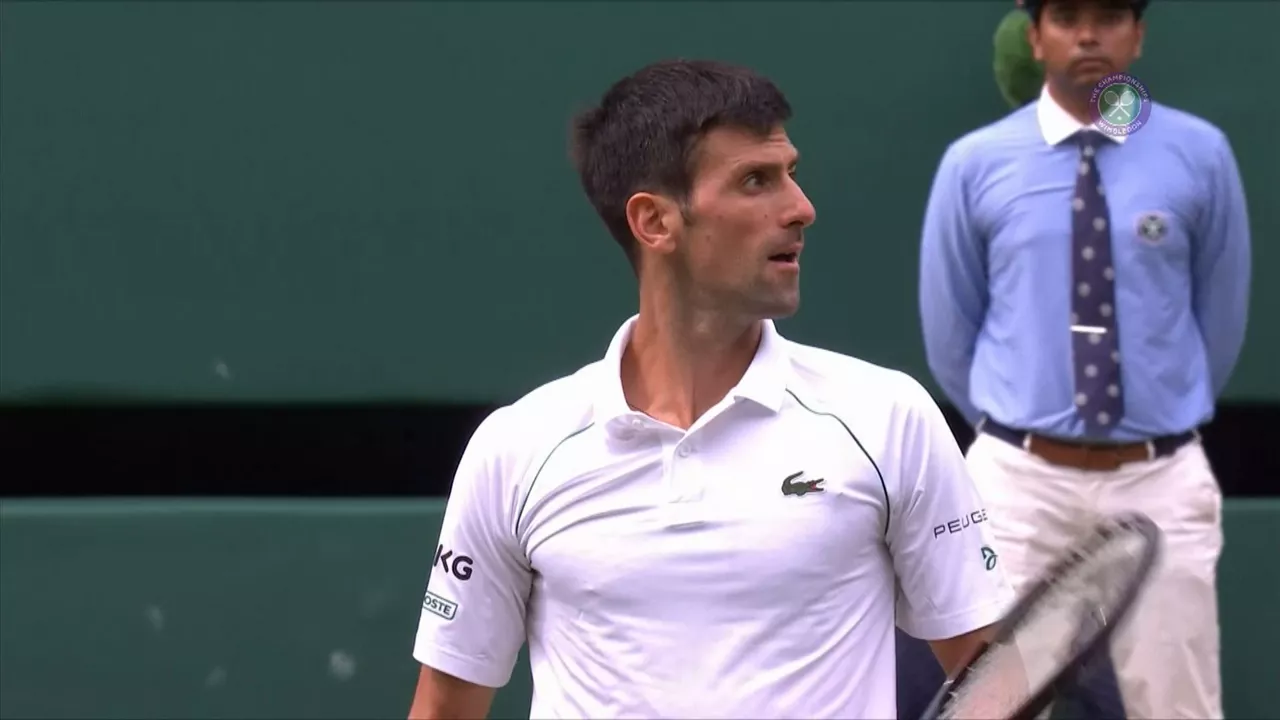 El tenista serbio Novak Djokovic