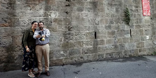 Pamplona, esta mañana (EFE)